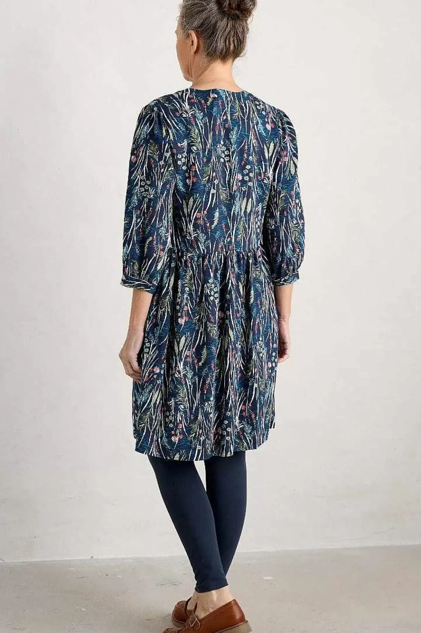 Seasalt Cornwall Apple Barn Printed Dress<Women Dresses