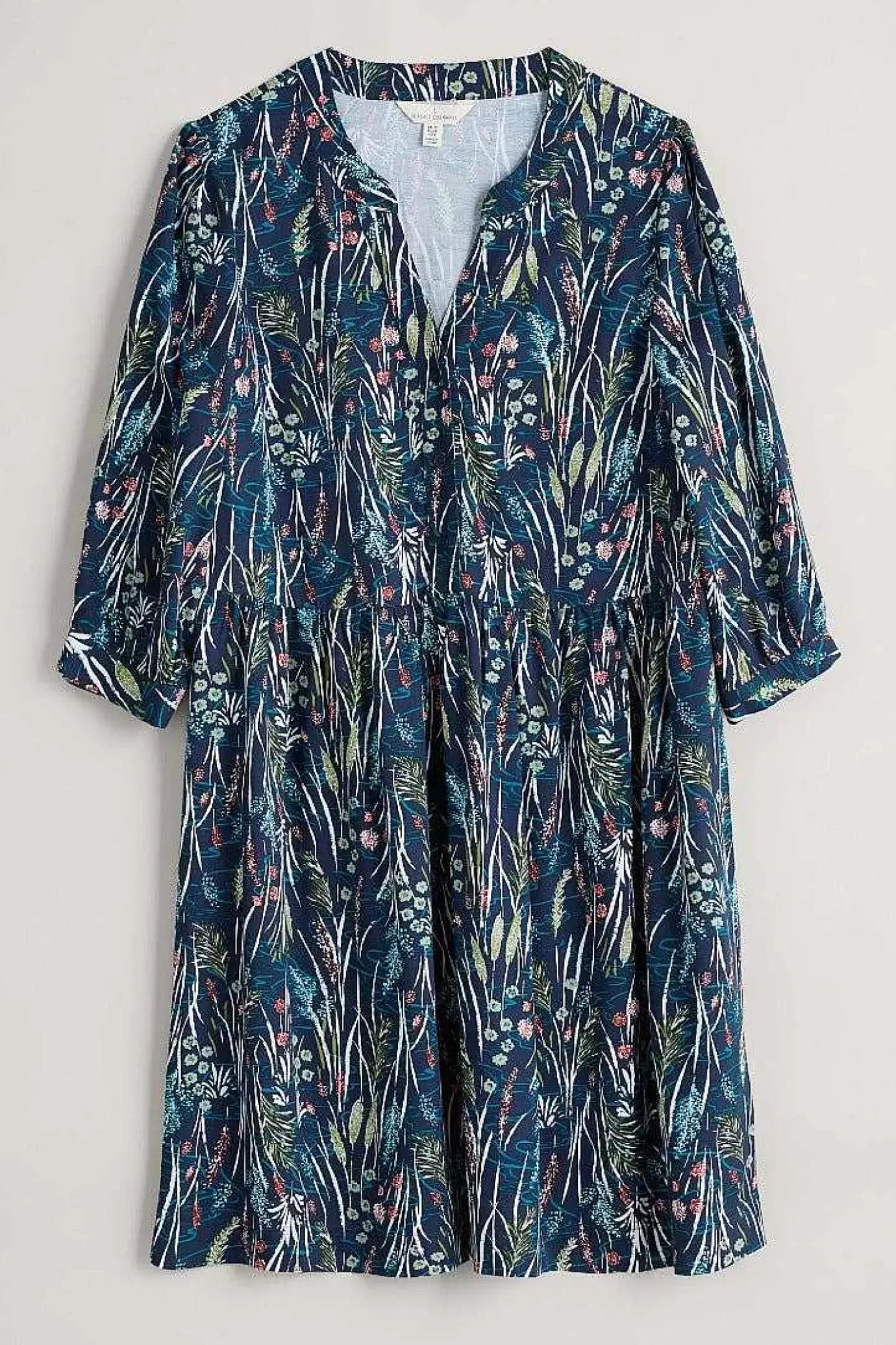 Seasalt Cornwall Apple Barn Printed Dress<Women Dresses