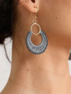 Seasalt Cornwall Arum Beaded Drop Earrings<Women Jewellery