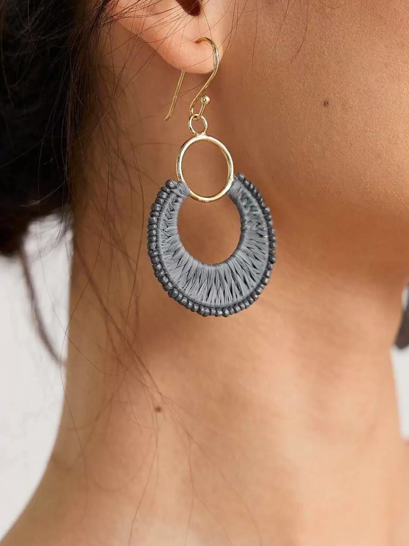 Seasalt Cornwall Arum Beaded Drop Earrings<Women Jewellery