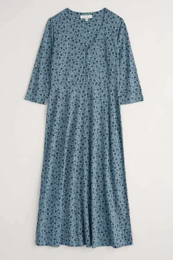 Seasalt Cornwall Ava Jersey V-Neck Dress<Women Dresses