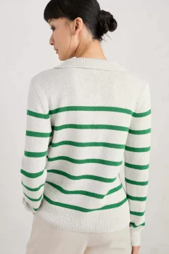 Seasalt Cornwall Barbizan Long Sleeve Collared Jumper<Women Knitwear