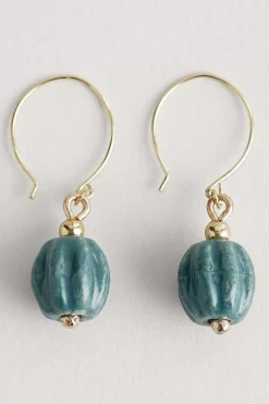 Seasalt Cornwall Barley Ceramic Bead Earrings<Women Jewellery