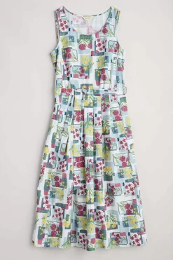 Seasalt Cornwall Belle Fit-And-Flare Midi Dress<Women Dresses