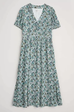 Seasalt Cornwall Birch Leaf Midaxi Tea Dress<Women Dresses