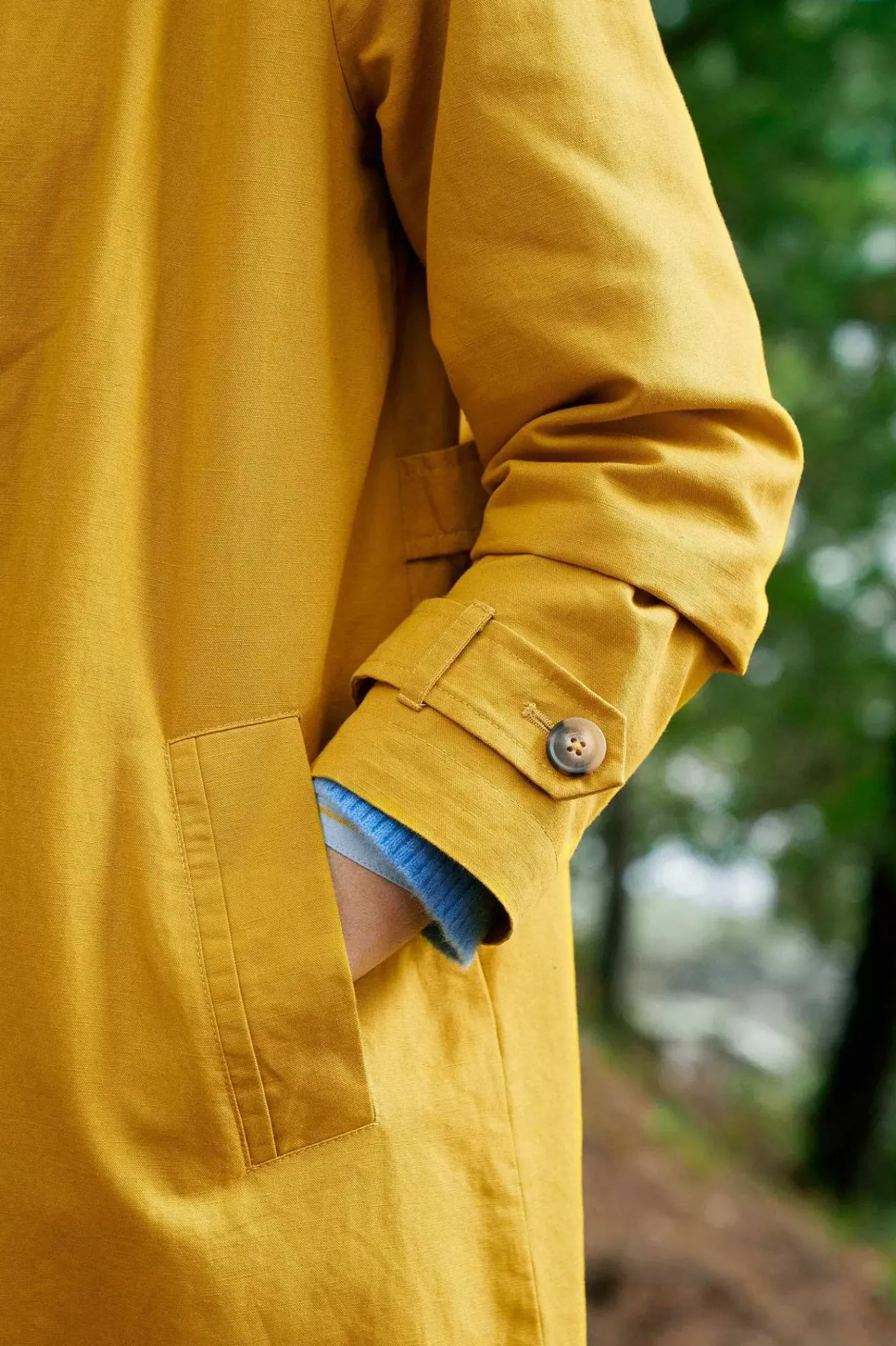 Seasalt Cornwall Boscastle Organic Cotton Mac<Women Coats & Jackets