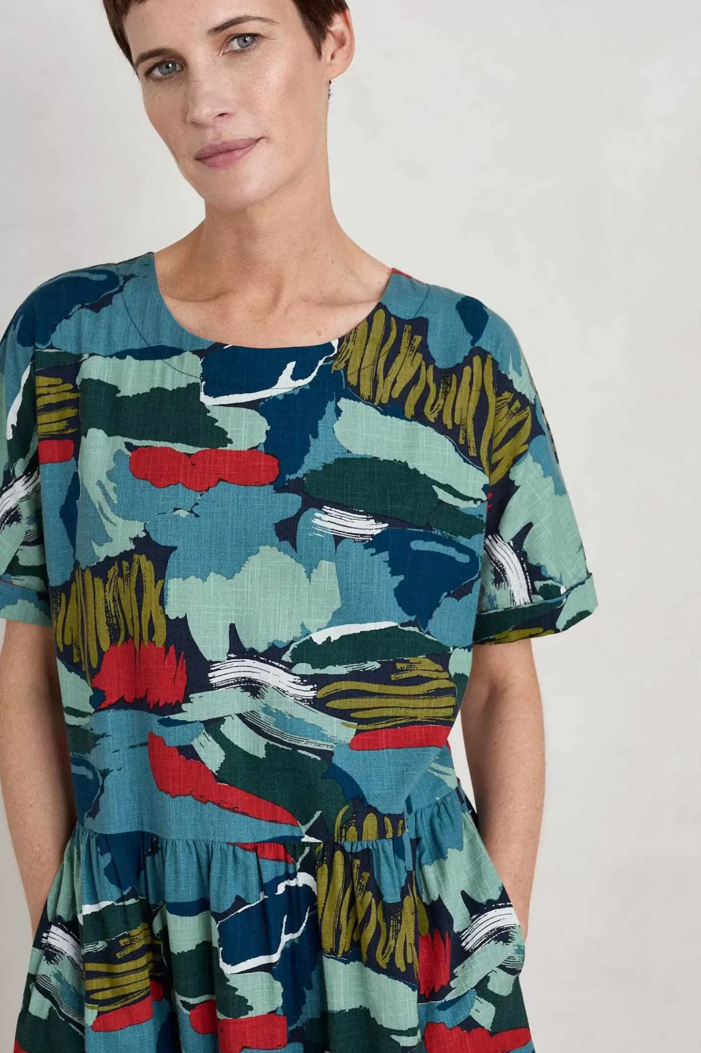 Seasalt Cornwall Brouse Organic Cotton Dress (Gots)<Women Dresses
