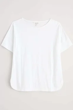 Seasalt Cornwall Bryher View Organic Cotton Boat Neck T-Shirt (Gots)<Women Tops