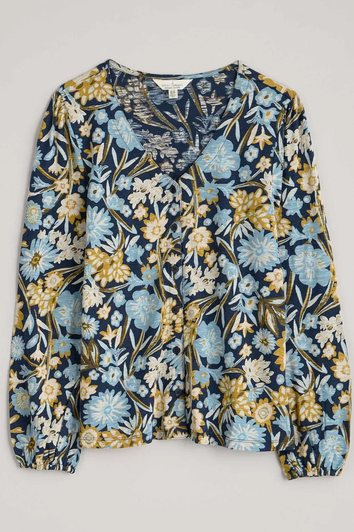 Seasalt Cornwall Butterflies Jersey Top<Women Tops