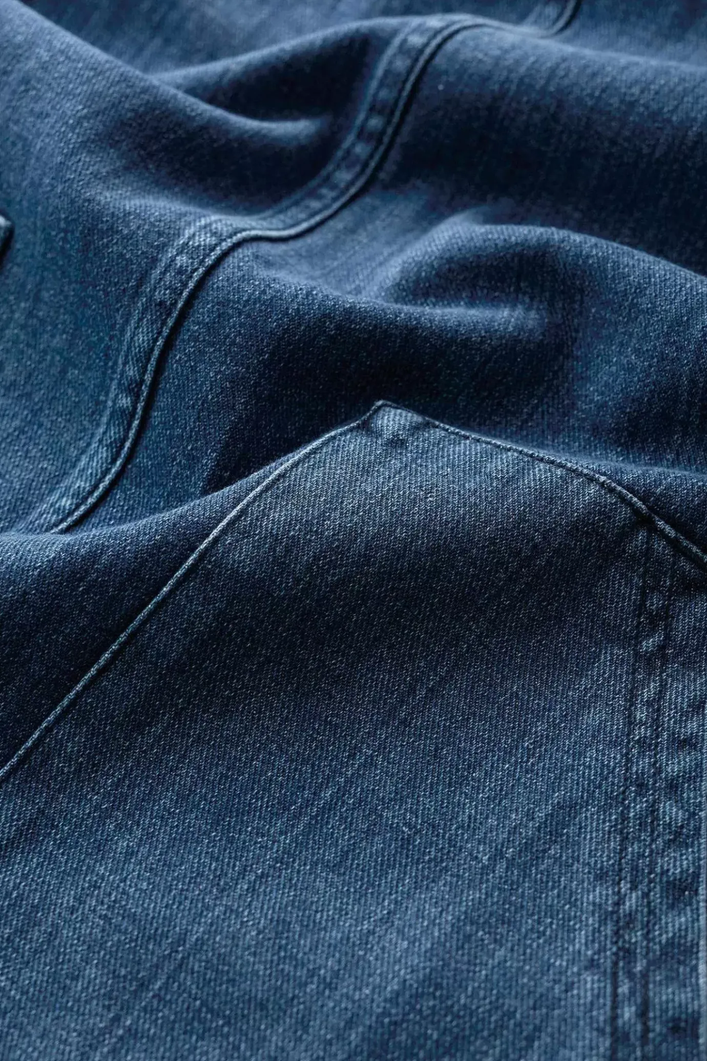 Seasalt Cornwall Calican Denim Pinafore Dress<Women Dresses