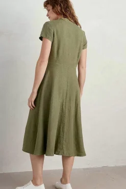 Seasalt Cornwall Carved Wood Midi Dress<Women Dresses