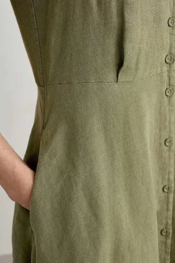 Seasalt Cornwall Carved Wood Midi Dress<Women Dresses