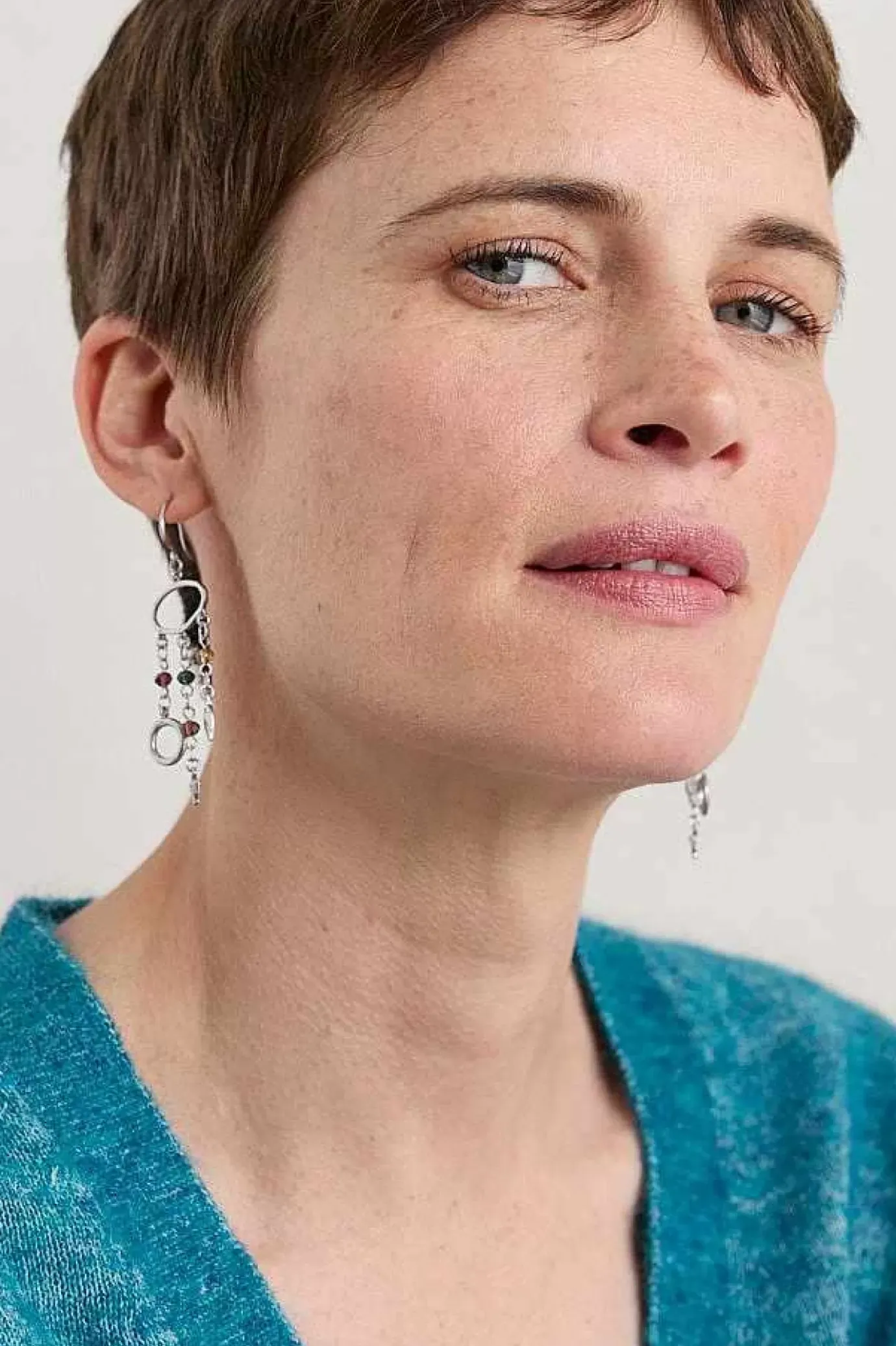 Seasalt Cornwall Chy Silver Tone Charm Earrings<Women Jewellery