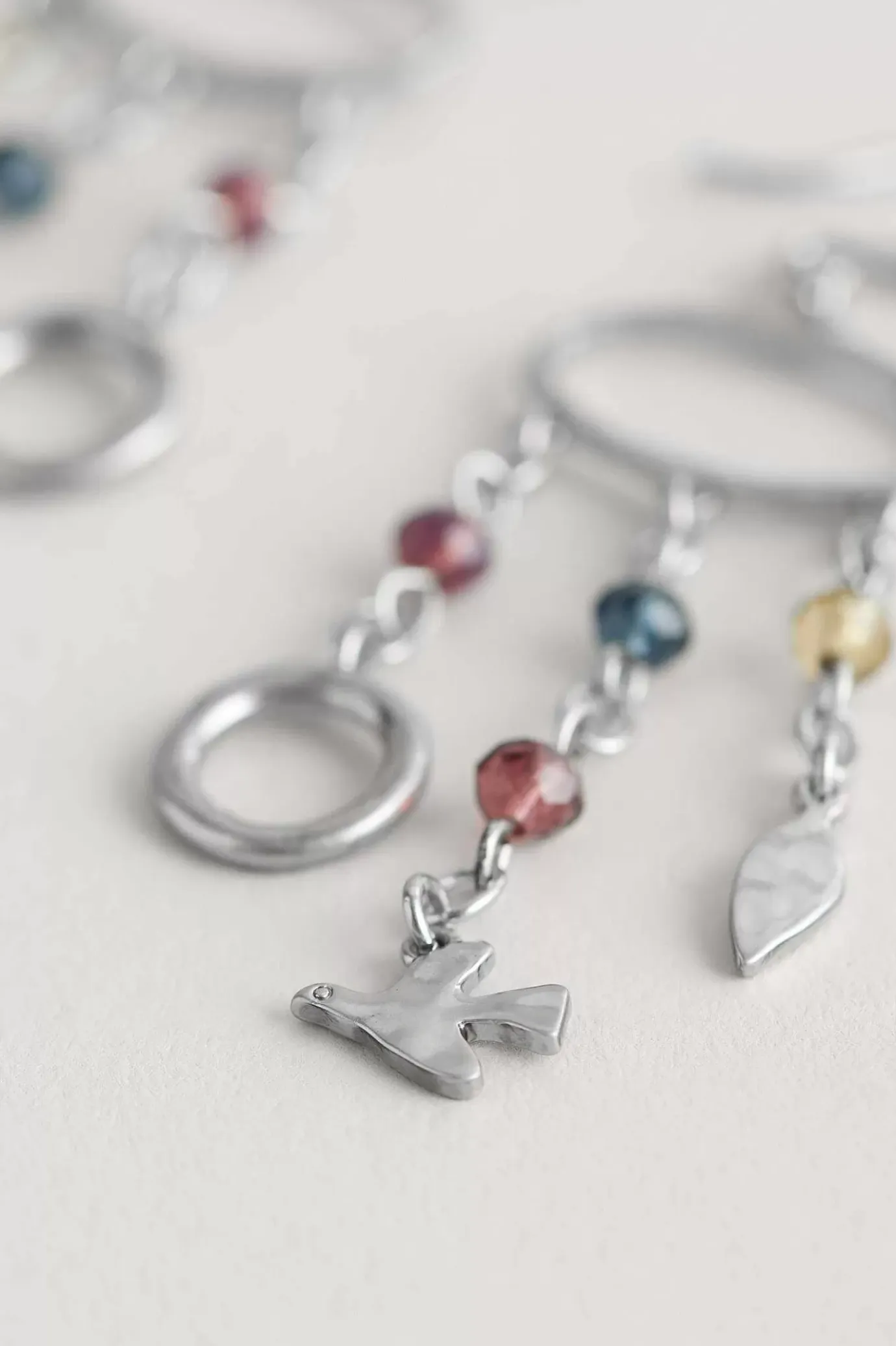 Seasalt Cornwall Chy Silver Tone Charm Earrings<Women Jewellery