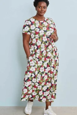 Seasalt Cornwall Cladonia Short Sleeve Jersey Dress<Women Dresses