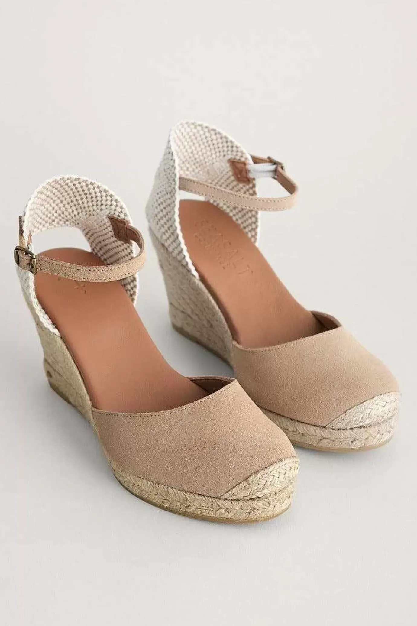 Seasalt Cornwall Cloud Bloom Wedge Espadrilles<Women Shoes
