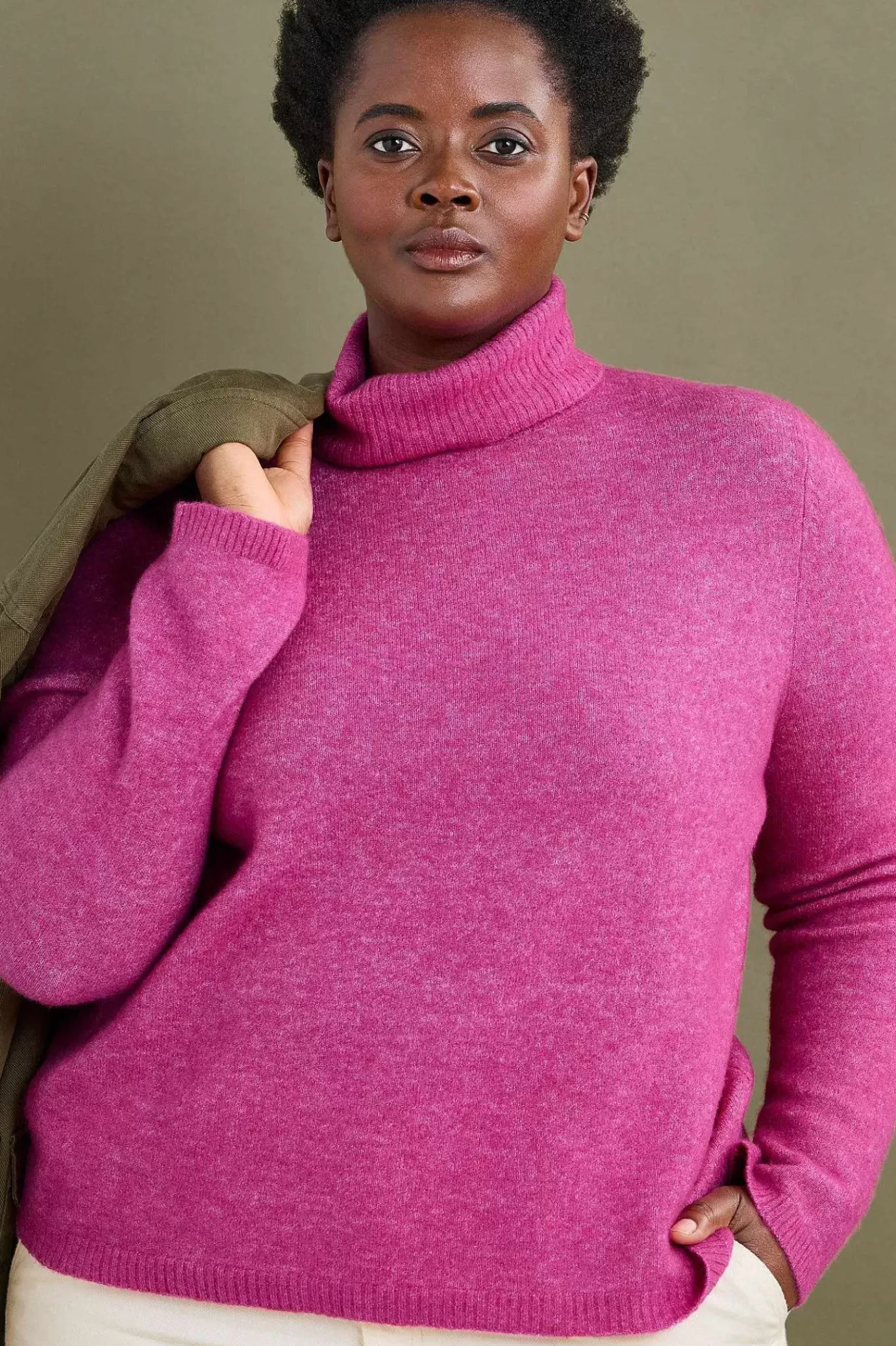 Seasalt Cornwall Cloud Chasing Roll Neck Jumper<Women Knitwear