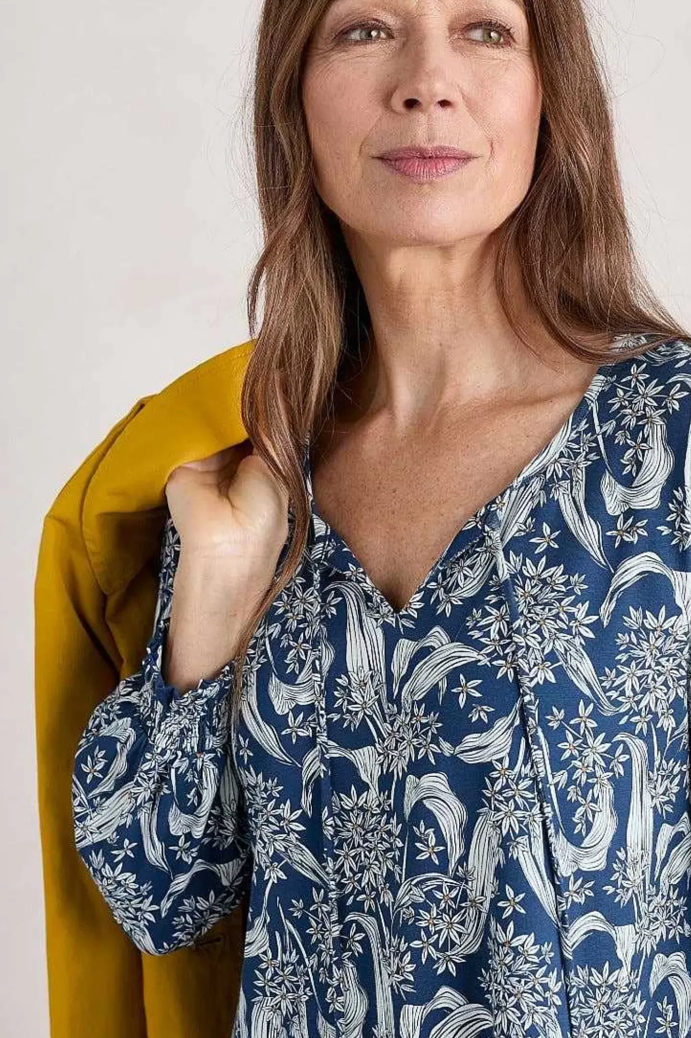 Seasalt Cornwall Composition Organic Cotton Jersey Tunic (Gots)<Women Tunics