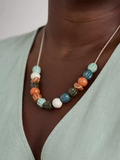 Seasalt Cornwall Conifer Ceramic Bead Necklace<Women Jewellery