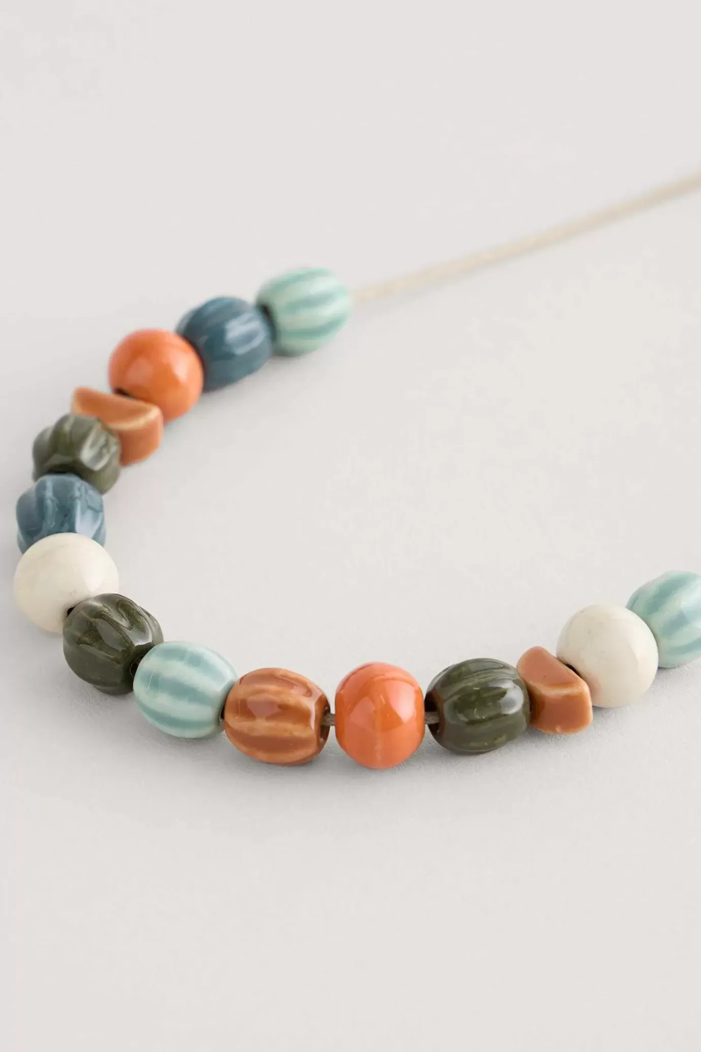Seasalt Cornwall Conifer Ceramic Bead Necklace<Women Jewellery