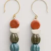 Seasalt Cornwall Conifer Ceramic Drop Earrings<Women Jewellery