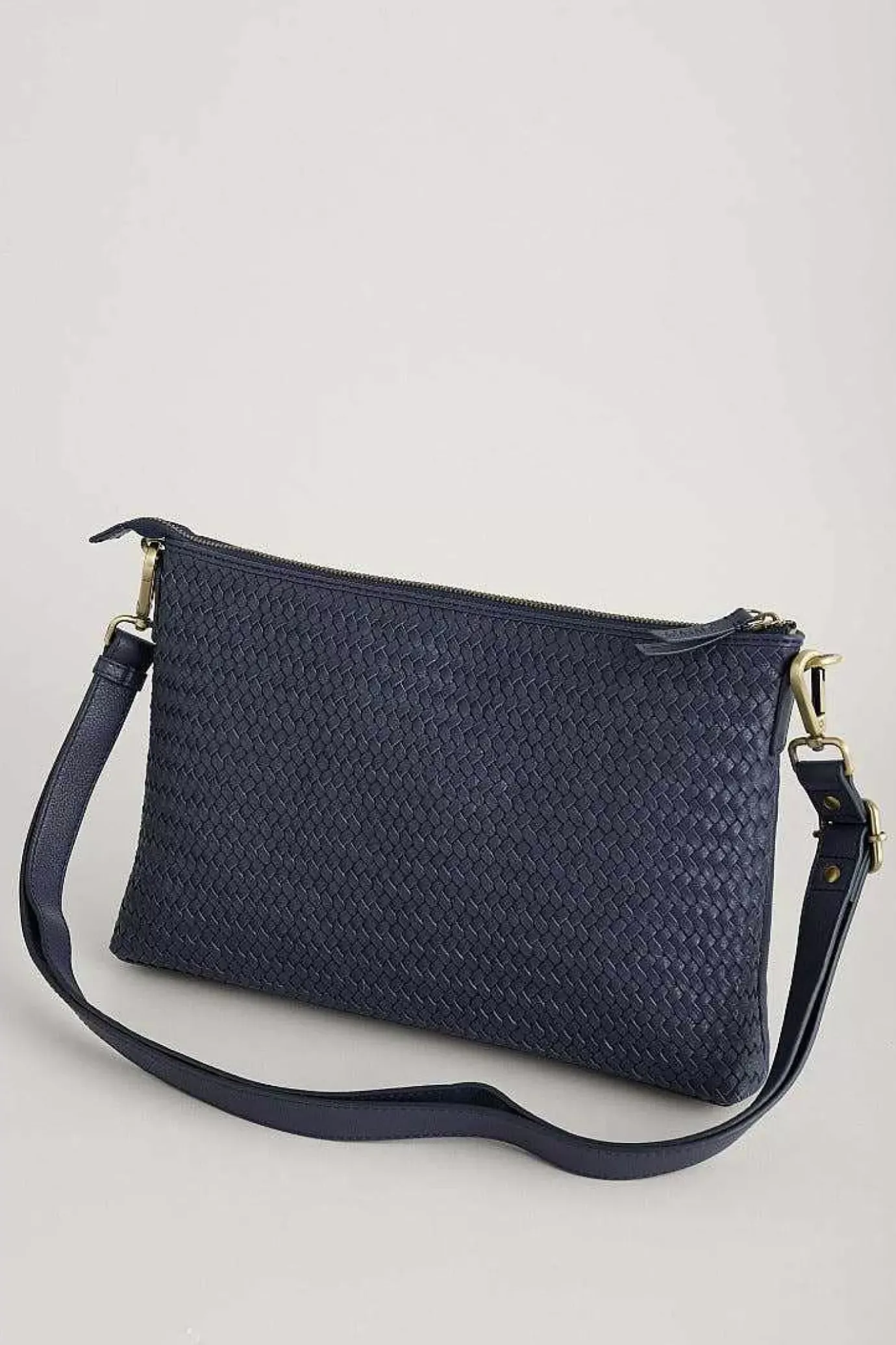 Seasalt Cornwall Cornelly Woven Leather Bag<Women Bags