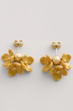 Seasalt Cornwall Corsage Flower Bead Earrings<Women Jewellery