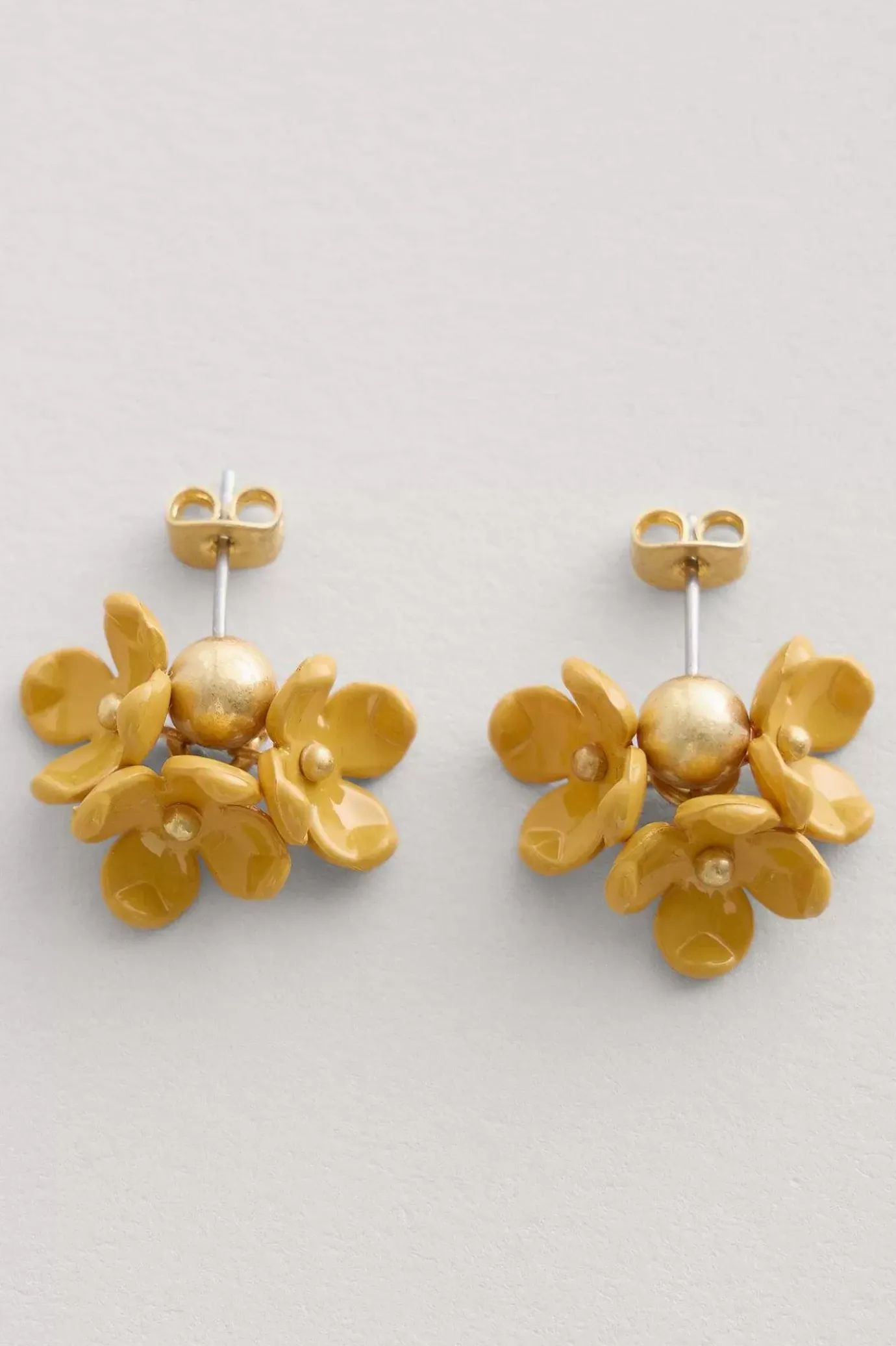 Seasalt Cornwall Corsage Flower Bead Earrings<Women Jewellery