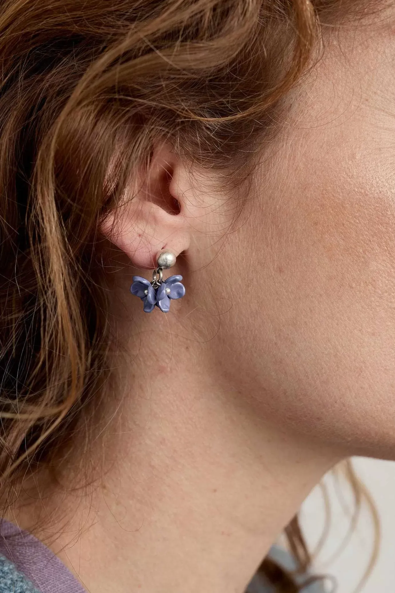 Seasalt Cornwall Corsage Flower Bead Earrings<Women Jewellery