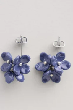 Seasalt Cornwall Corsage Flower Bead Earrings<Women Jewellery