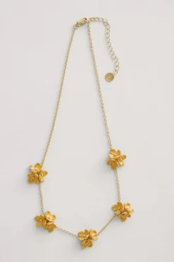 Seasalt Cornwall Corsage Flower Chain Necklace<Women Jewellery