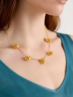 Seasalt Cornwall Corsage Flower Chain Necklace<Women Jewellery