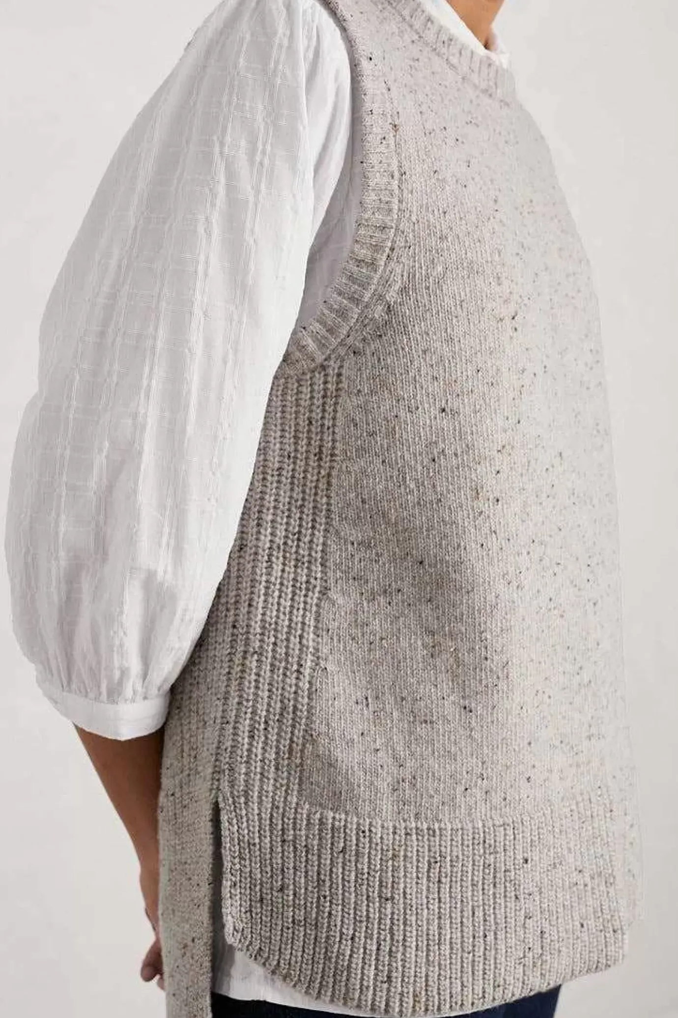 Seasalt Cornwall Coupling Knitted Vest<Women Knitwear