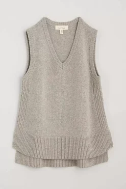 Seasalt Cornwall Coupling V-Neck Vest<Women Knitwear