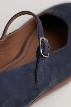 Seasalt Cornwall Dovecote Suede Mary Jane Shoes<Women Shoes