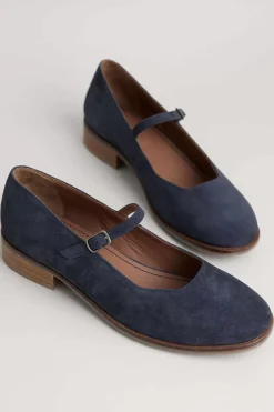 Seasalt Cornwall Dovecote Suede Mary Jane Shoes<Women Shoes