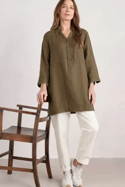 Seasalt Cornwall Early Sun Linen Tunic<Women Tunics