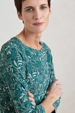 Seasalt Cornwall Easel 3/4 Sleeve Top<Women Tops