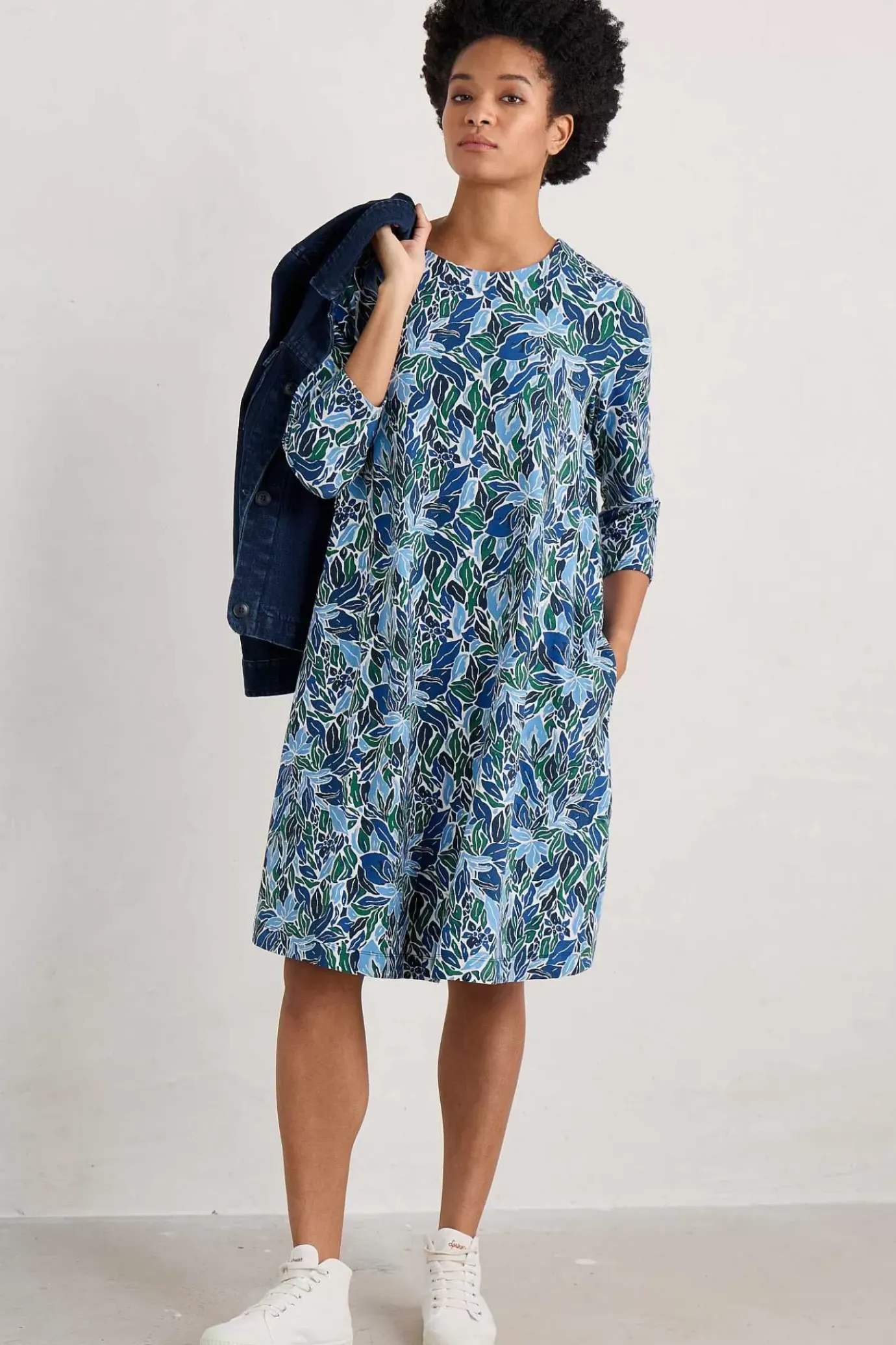 Seasalt Cornwall Ebb Flow Jersey Dress<Women Dresses