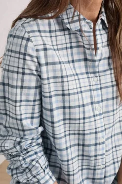 Seasalt Cornwall Ebb Tide Check Shirt<Women Tops