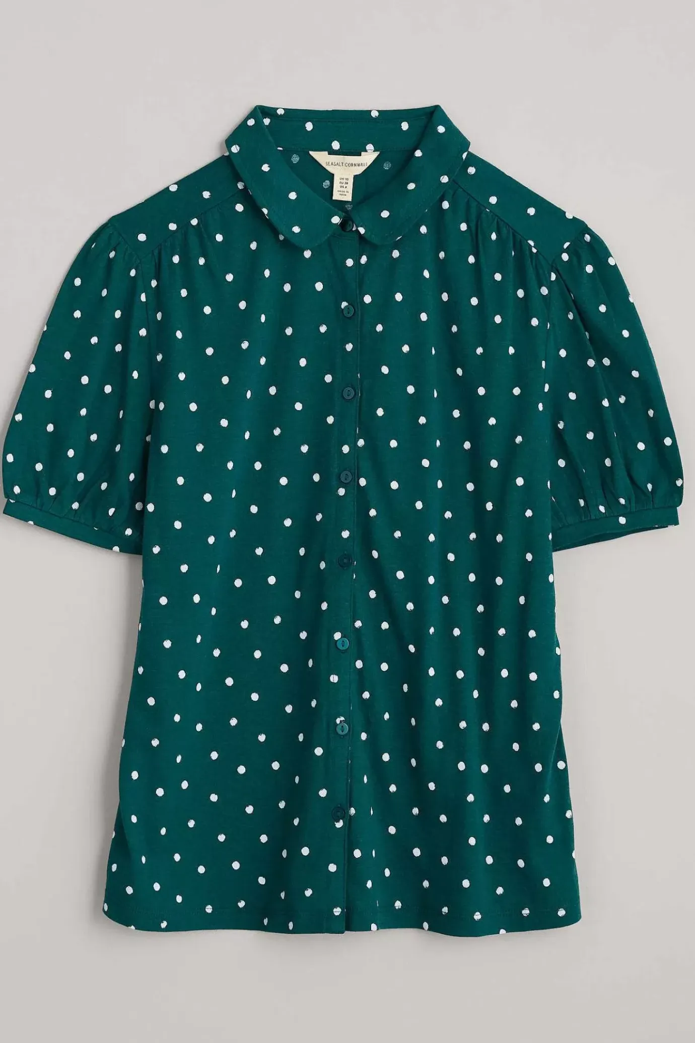 Seasalt Cornwall Embrace Short Sleeve Shirt<Women Tops