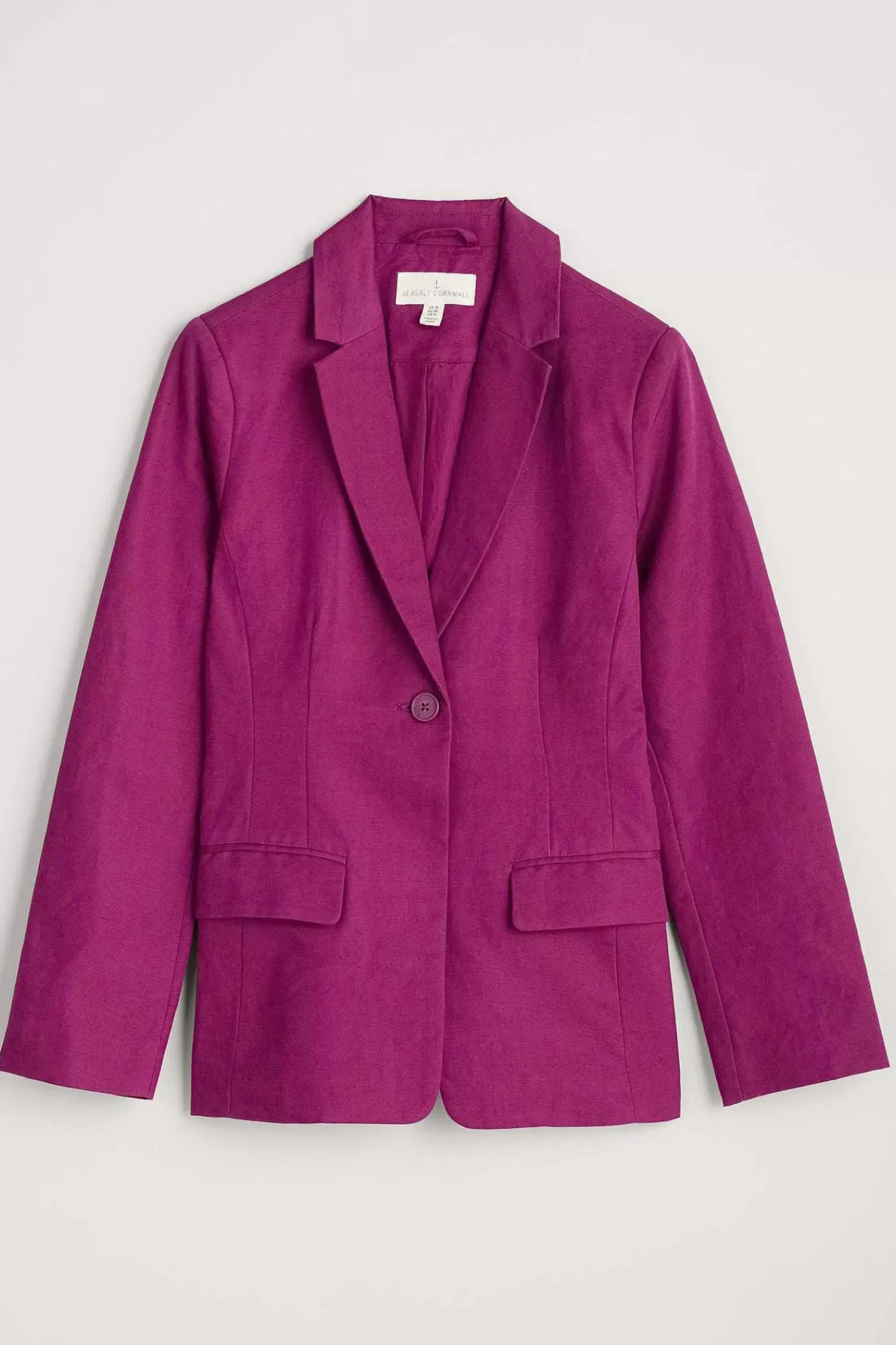 Seasalt Cornwall Erica Linen Blend Blazer<Women Coats & Jackets
