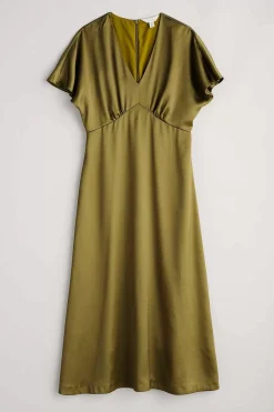 Seasalt Cornwall Evenglow Satin Dress<Women Dresses