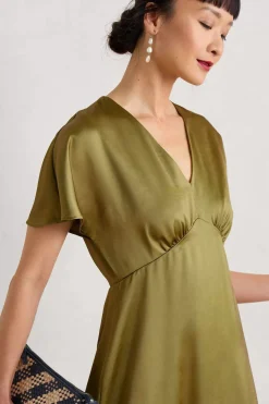 Seasalt Cornwall Evenglow Satin Dress<Women Dresses