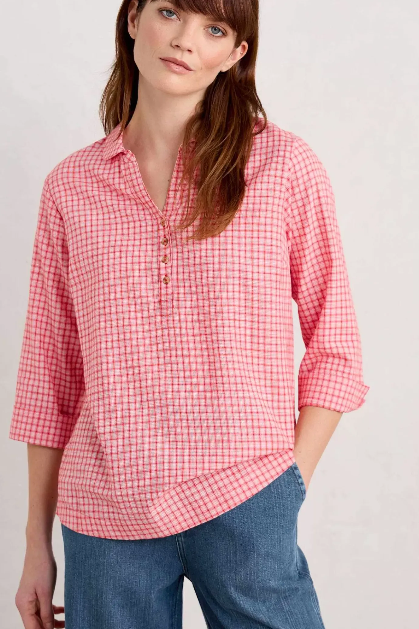 Seasalt Cornwall Farsight Cotton Shirt<Women Tops
