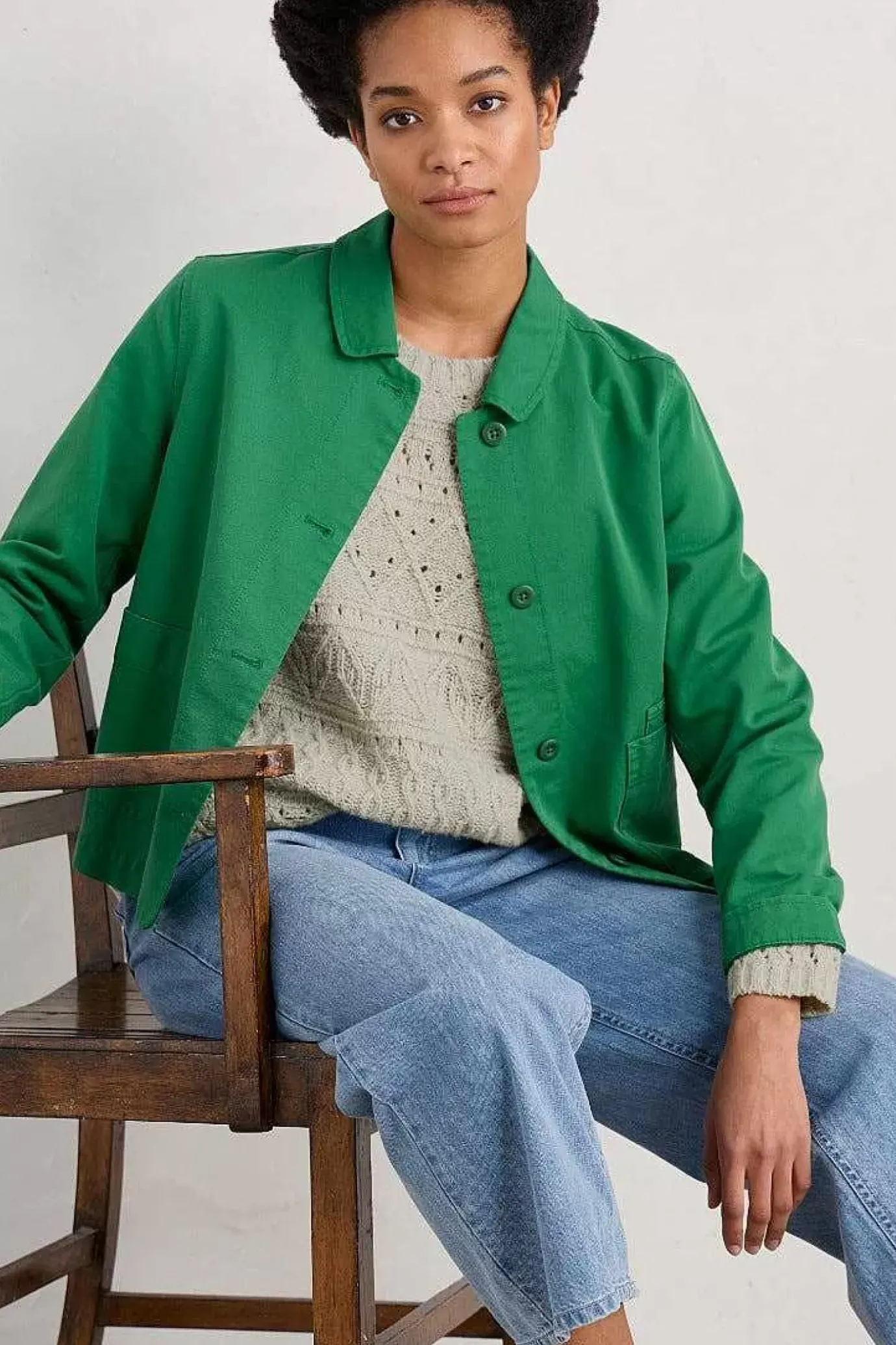 Seasalt Cornwall Feock Merino Blend Jumper<Women Knitwear