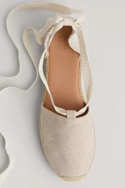 Seasalt Cornwall Fern Path Ankle Tie Cotton Espadrilles<Women Shoes