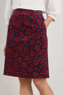 Seasalt Cornwall Ferry Crossing Needlecord Skirt<Women Skirts