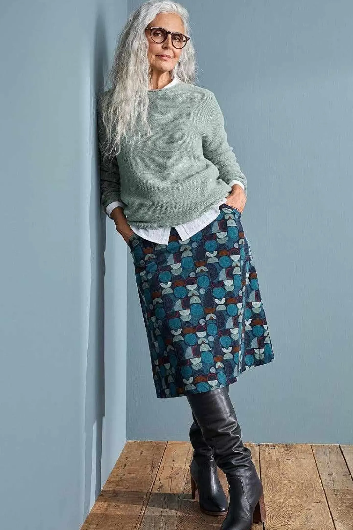 Seasalt Cornwall Forest View Skirt<Women Skirts