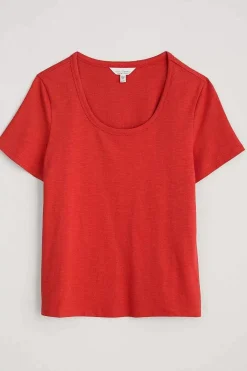 Seasalt Cornwall Gala Scoop Neck T-Shirt<Women Tops